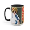 Vintage Poster Accent Mug - Image 2