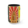Vintage Poster Accent Mug