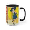 Vintage Poster Accent Mug - Image 3