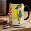 Vintage Poster Accent Mug - Image 4